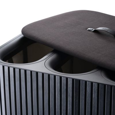 Tota Trio Luxe 90-liter Bamboo Laundry Separation Basket