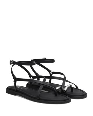 Women&#39;s Geo Strappy Toe Ring Sandals