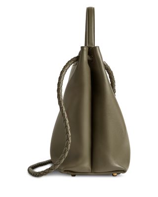 Large Ciao Ciao Intrecciato Leather Top Handle Bag