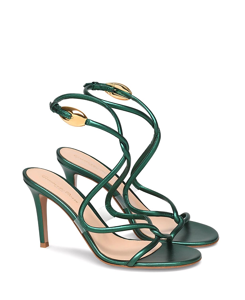 Gianvito Rossi Women's Black Mamba 85 Sandals