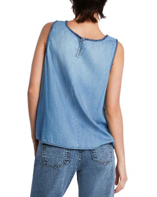 Floral Embroidery Tank Top