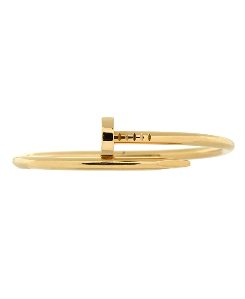 Pre-owned Pre-owned Cartier Cartier Classic Juste Un Clou Bracelet 18k Gold