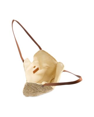 Scalloped Woven Tote - Exclusive