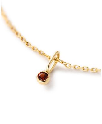 Solid Gold - Birthstone Necklace