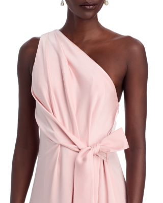 Genna Tie Waist One Shoulder Dress