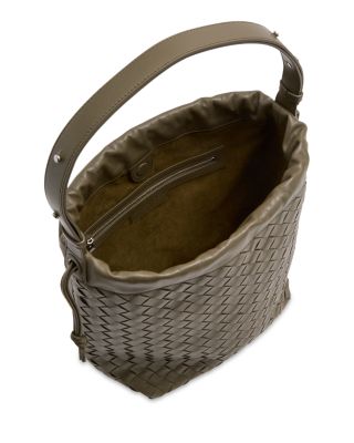 Avenue Intrecciato Leather Shoulder Bag