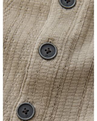 Ciel Regular Fit Woven Henley Tee 