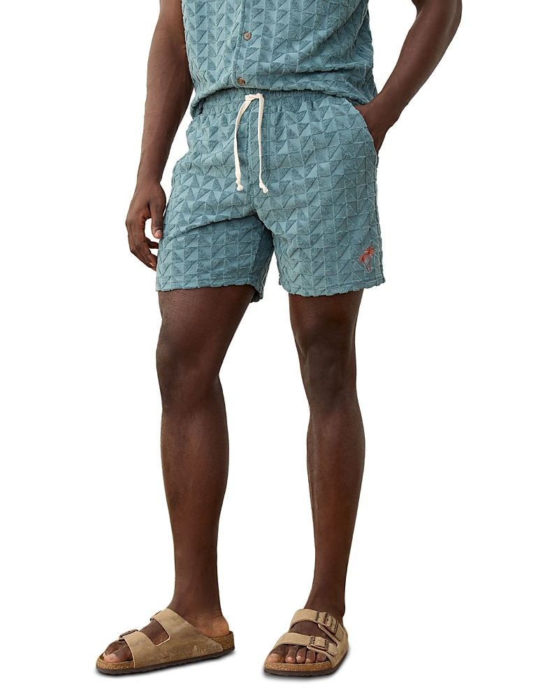 Marine Layer Terry Textured Drawstring 6 Shorts