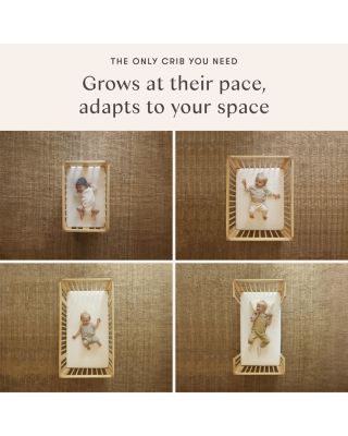 Yuzu 8 in 1 Convertible Crib with All Stages Conversion Kits