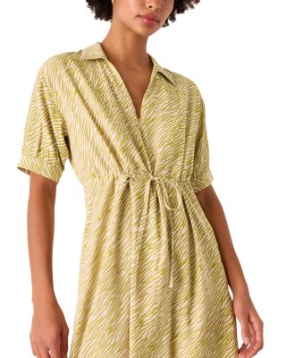 Tiger Flare Midi Dress