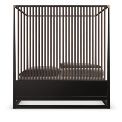 Pinstripe Canopy Bed