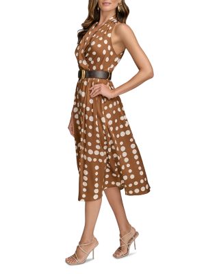 Halter Fit and Flare Dress