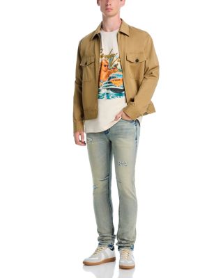 Clayton Skinny Jeans in Ocean Shade