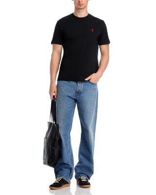 Ami Short Sleeve Logo Tee