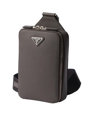 Brique Saffiano Leather Bag