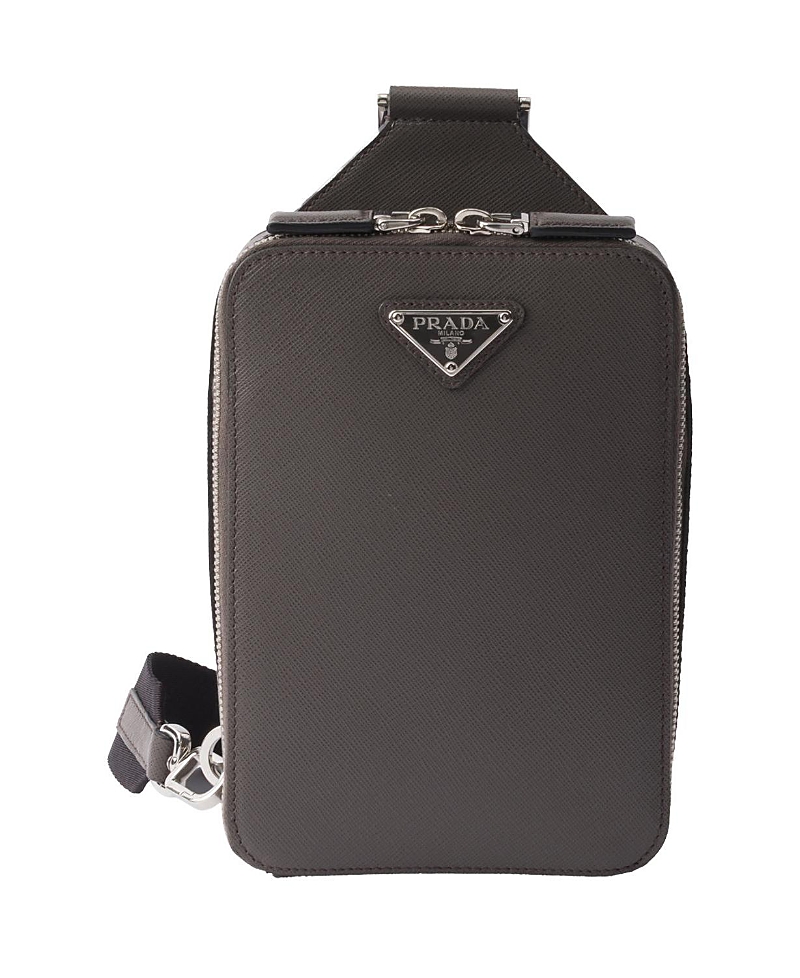 Prada Brique Saffiano Leather Bag