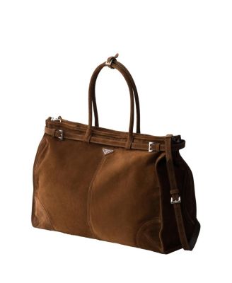 Suede Tote Bag