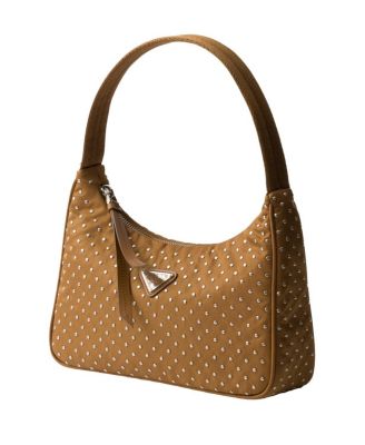 Re-Edition Re-Nylon Mini Bag with Studs