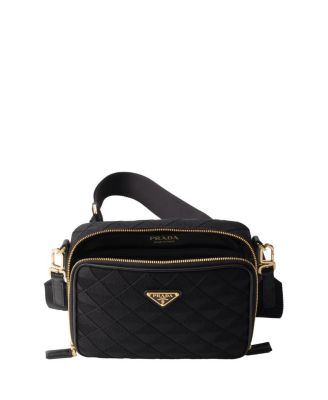 Brique Embroidered Fabric Bag