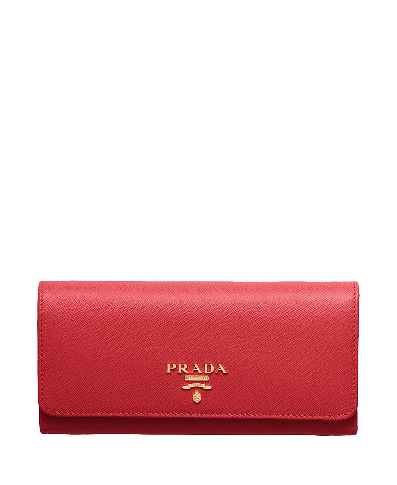 Prada Large Saffiano Leather Wallet