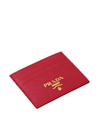 Saffiano Leather Card Holder