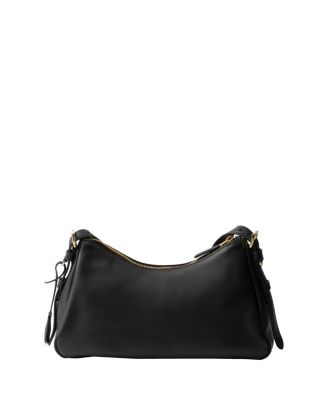 Aim&eacute;e Medium Leather Shoulder Bag