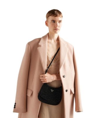 Cleo Satin Bag with Crystals