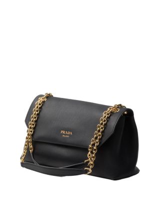 Doux Medium Leather Shoulder Bag