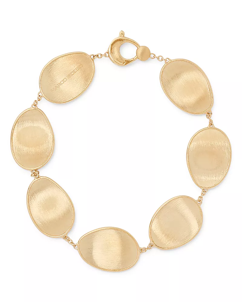 Marco Bicego 18K Yellow Gold Lunaria Petal Link Bracelet