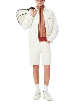 LACOSTE モノグラム ジャケット US L Lacoste Monogram Print Zip Front Track Jacket | Bloomingdale's Men