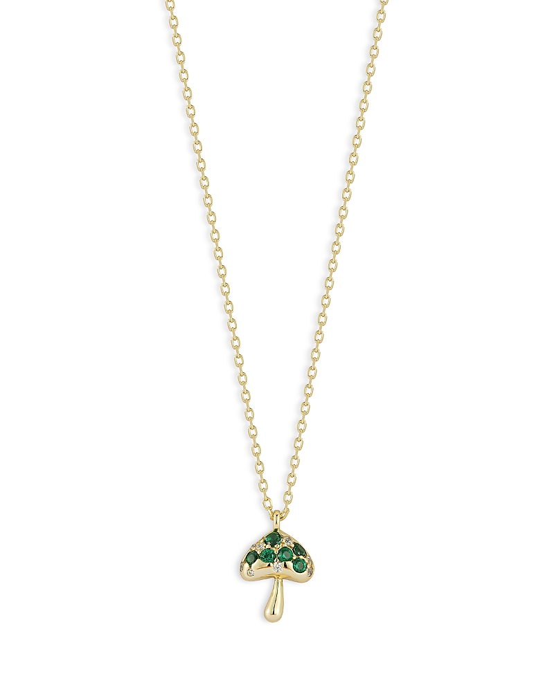 Shop Aqua Mushroom Necklace, 16-18- Exclusive