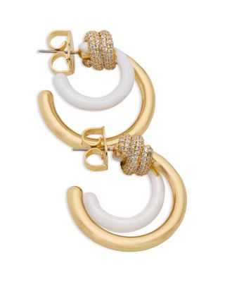 Ropes & Knots Layered Hoop Earrings