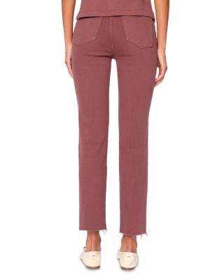 Mara Straight Mid Rise Instasculpt™ Ankle Jeans in Dried Rose