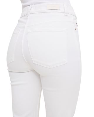 Halle Straight High Rise Instasculpt™ Jeans	in White