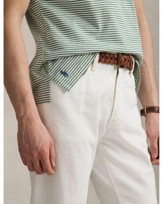 Standard Fit Striped Lisle Polo Shirt