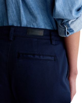 Caden Straight Trousers in Deep Trenches