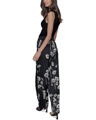 Floral Print Pants