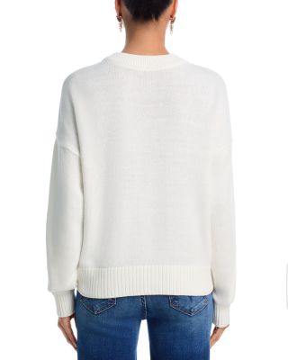 Embroidered Crewneck Sweater - Exclusive