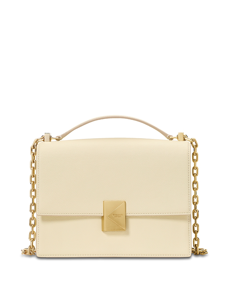 Kate Spade New York Deco Pebbled Leather Small Chain Shoulder Bag