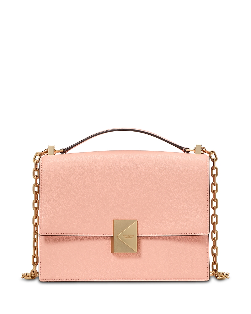 Kate Spade New York Deco Pebbled Leather Convertible Crossbody Bag