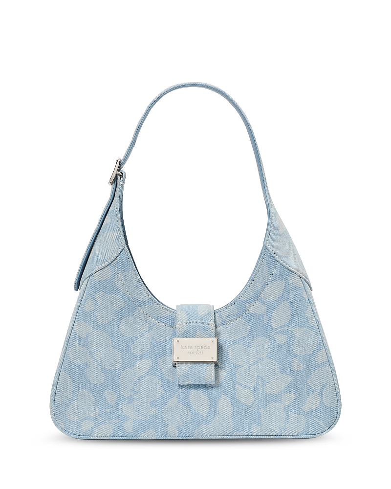 KATE SPADE KATE SPADE NEW YORK NOUVEAU PRINTED DENIM SMALL SHOULDER BAG