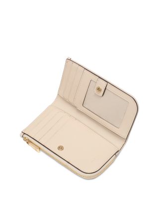 Devin Spade Flower Jacquard Small Slim Bifold Wallet