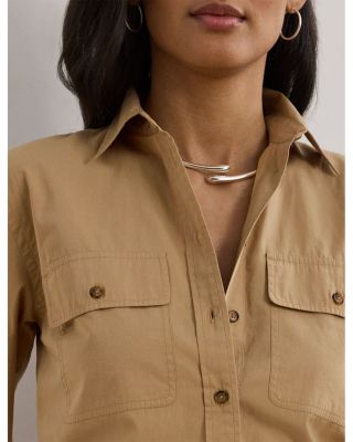 Relaxed Fit Featherweight Cotton Shirt