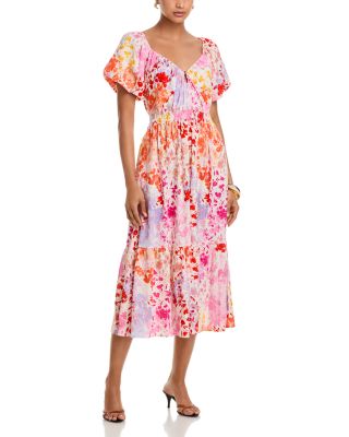 Derek Lam 10 Crosby - Laine Floral Printed Dress