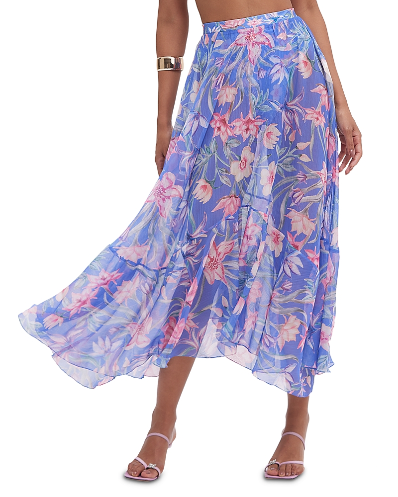 PatBO Amaryllis Maxi Skirt Swim Cover-Up