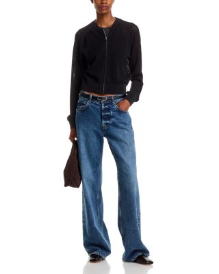 Crewneck Cardigan Sweater