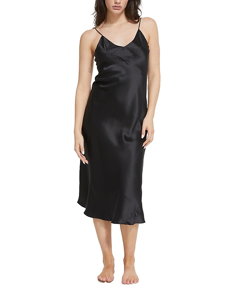 Ginia Long Silk Slip