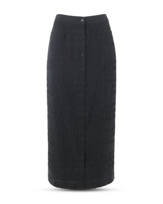 Sienna Pliss&eacute; Midi Skirt
