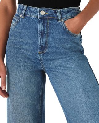 Straight Full Length Jeans in Denim