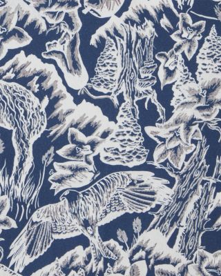 Printed Short Sleeve Camp Shirt